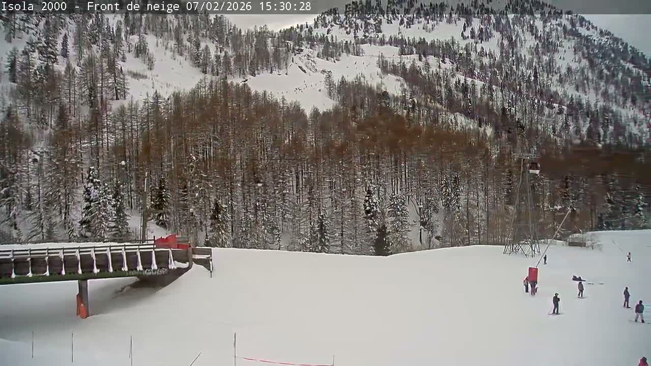 Isola, Isola 2000 Ski Village & Ski Slopes Live Cam - Nice, Alpes-Maritimes, Provence-Alpes-Côte d’Azur, France