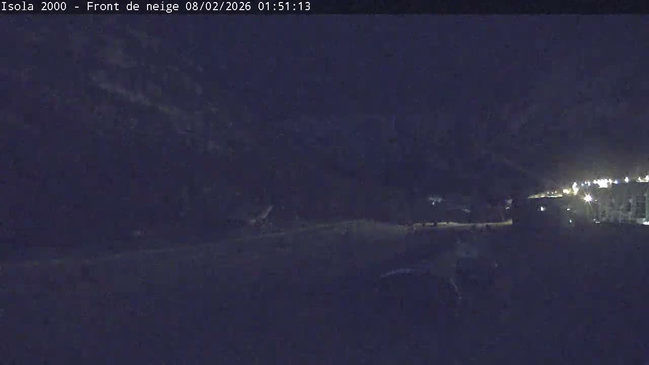 Isola, Isola 2000 Ski Village & Ski Slopes Live Cam - Nice, Alpes-Maritimes, Provence-Alpes-Côte d’Azur, France