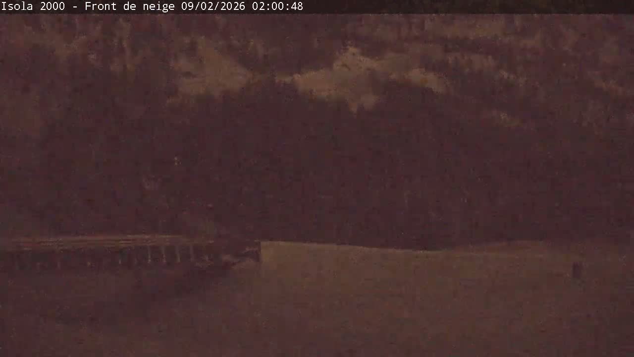 Isola, Isola 2000 Ski Village & Ski Slopes Live Cam - Nice, Alpes-Maritimes, Provence-Alpes-Côte d’Azur, France