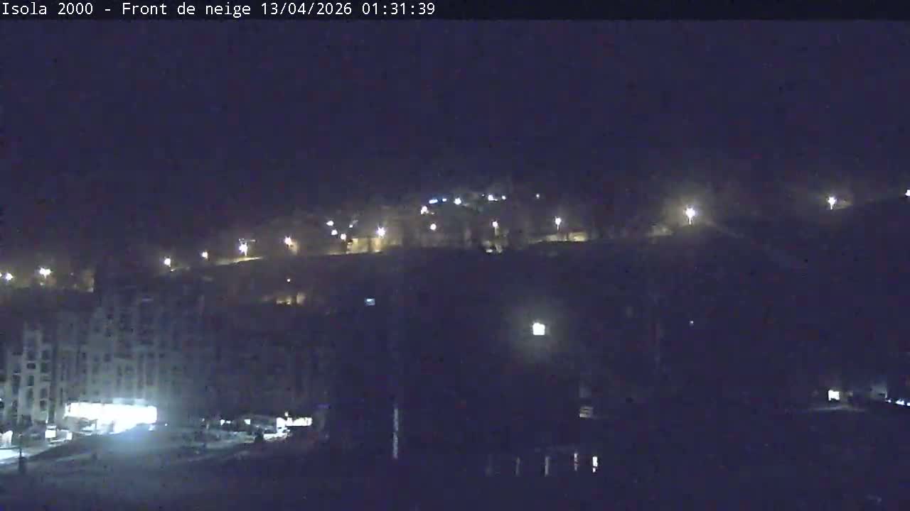 Isola, Isola 2000 Ski Village & Ski Slopes Live Cam - Nice, Alpes-Maritimes, Provence-Alpes-Côte d’Azur, France