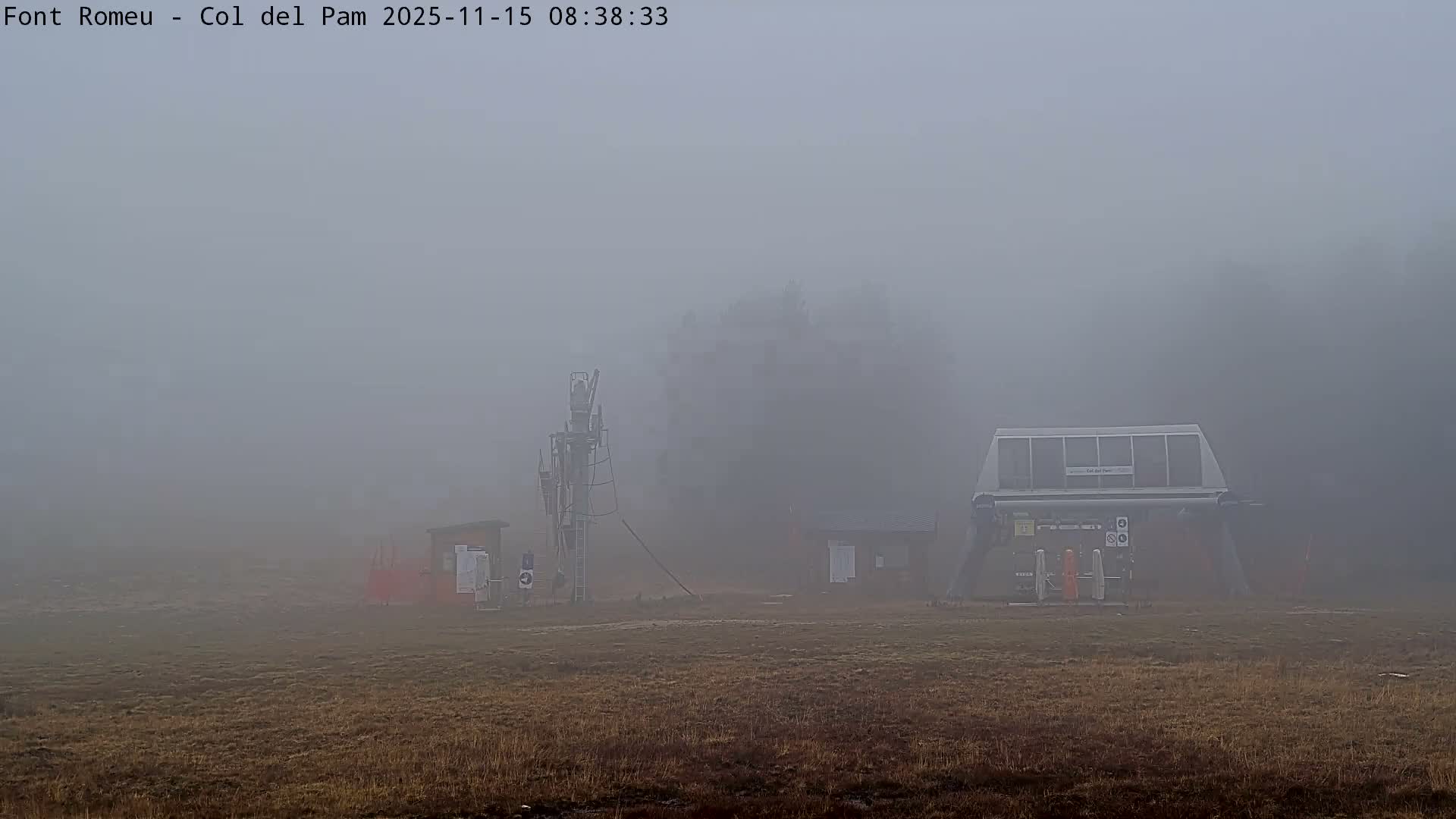 Font Romeu,  Col del Pam Neck Ski Slope & Charmlift Live Cam - Prades, Pyrenees-Orientales, Occitanie, France