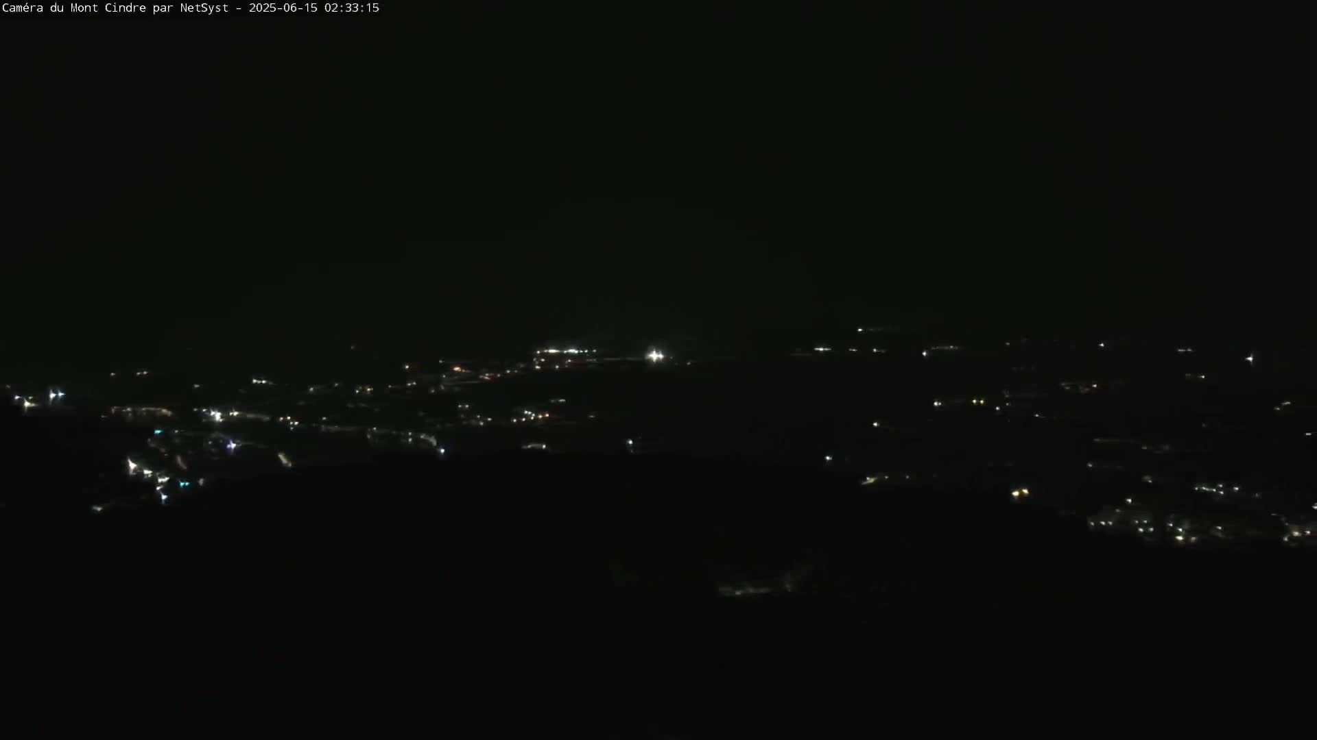Lyon Skyline from Saint-Cyr-au-Mont-d'Or Mont Cindre Live Cam - Lyon, Métropole de Lyon, Auvergne-Rhône-Alpes, France
