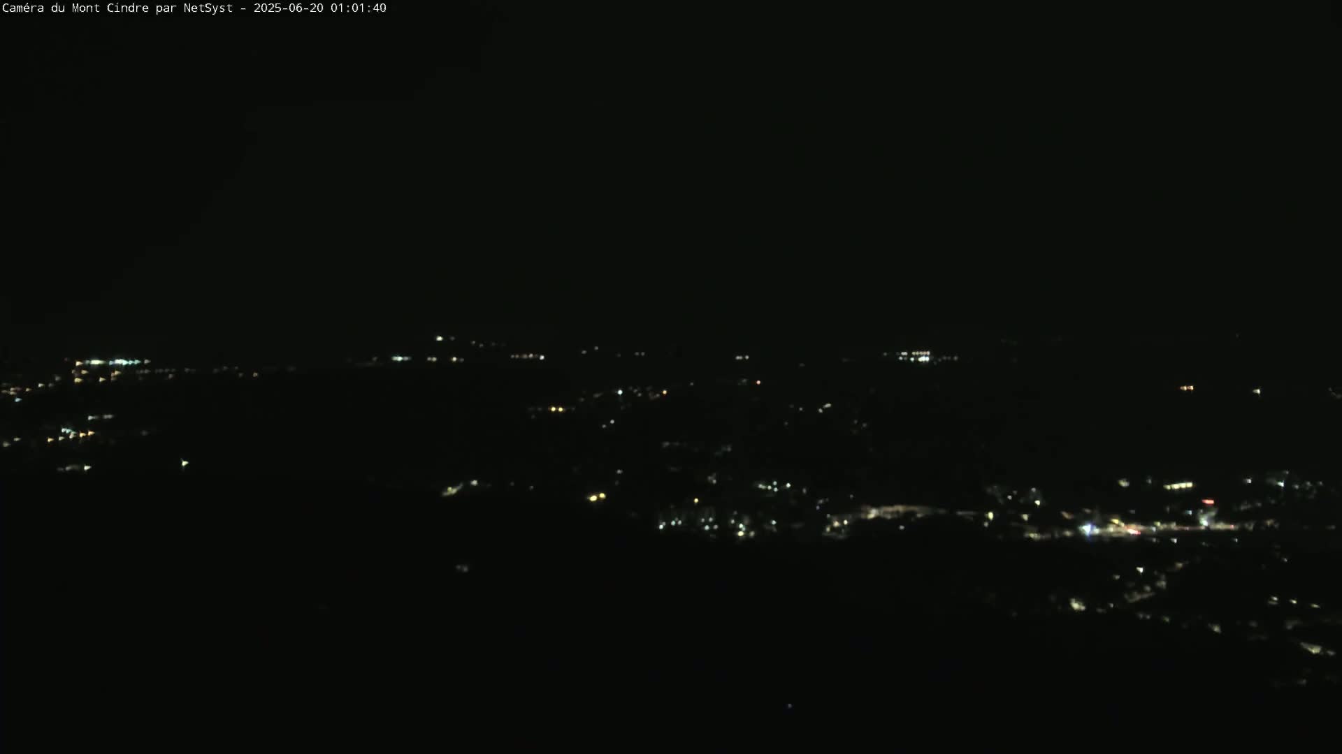 Lyon Skyline from Saint-Cyr-au-Mont-d'Or Mont Cindre Live Cam - Lyon, Métropole de Lyon, Auvergne-Rhône-Alpes, France