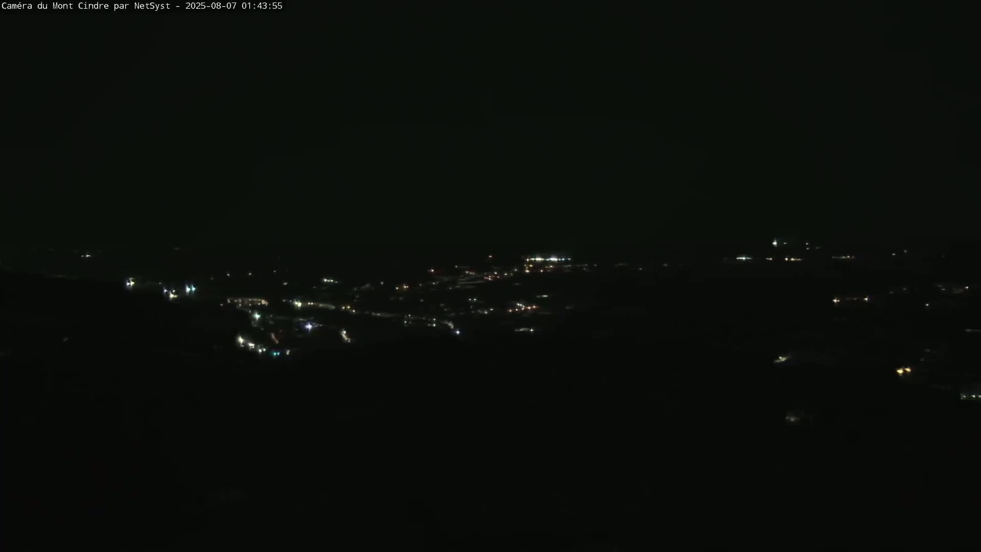 Lyon Skyline from Saint-Cyr-au-Mont-d'Or Mont Cindre Live Cam - Lyon, Métropole de Lyon, Auvergne-Rhône-Alpes, France