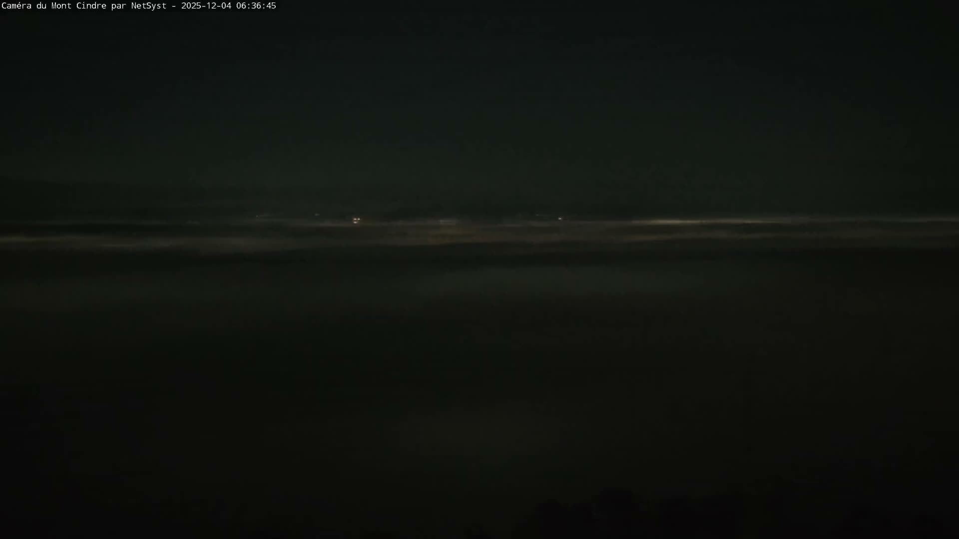 Lyon Skyline from Saint-Cyr-au-Mont-d'Or Mont Cindre Live Cam - Lyon, Métropole de Lyon, Auvergne-Rhône-Alpes, France