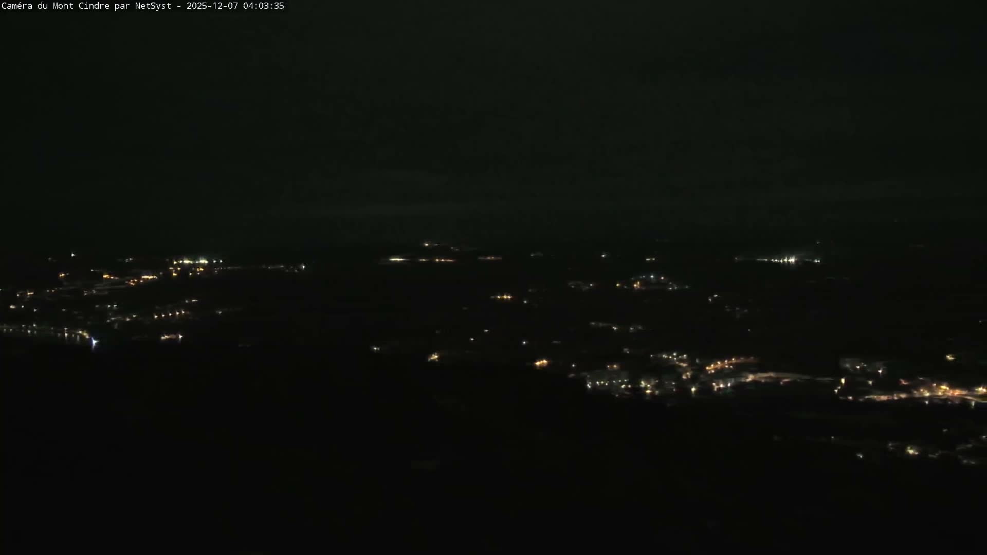 Lyon Skyline from Saint-Cyr-au-Mont-d'Or Mont Cindre Live Cam - Lyon, Métropole de Lyon, Auvergne-Rhône-Alpes, France