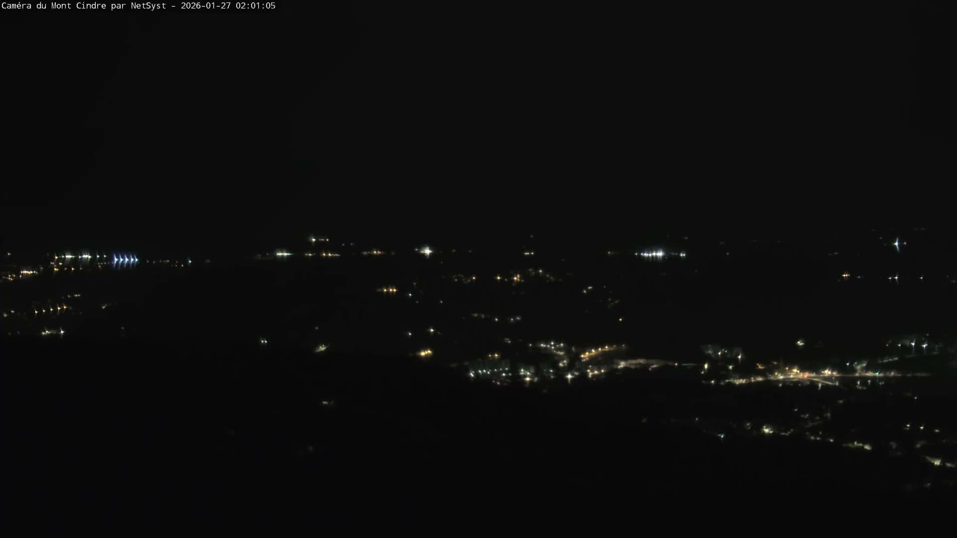 Lyon Skyline from Saint-Cyr-au-Mont-d'Or Mont Cindre Live Cam - Lyon, Métropole de Lyon, Auvergne-Rhône-Alpes, France