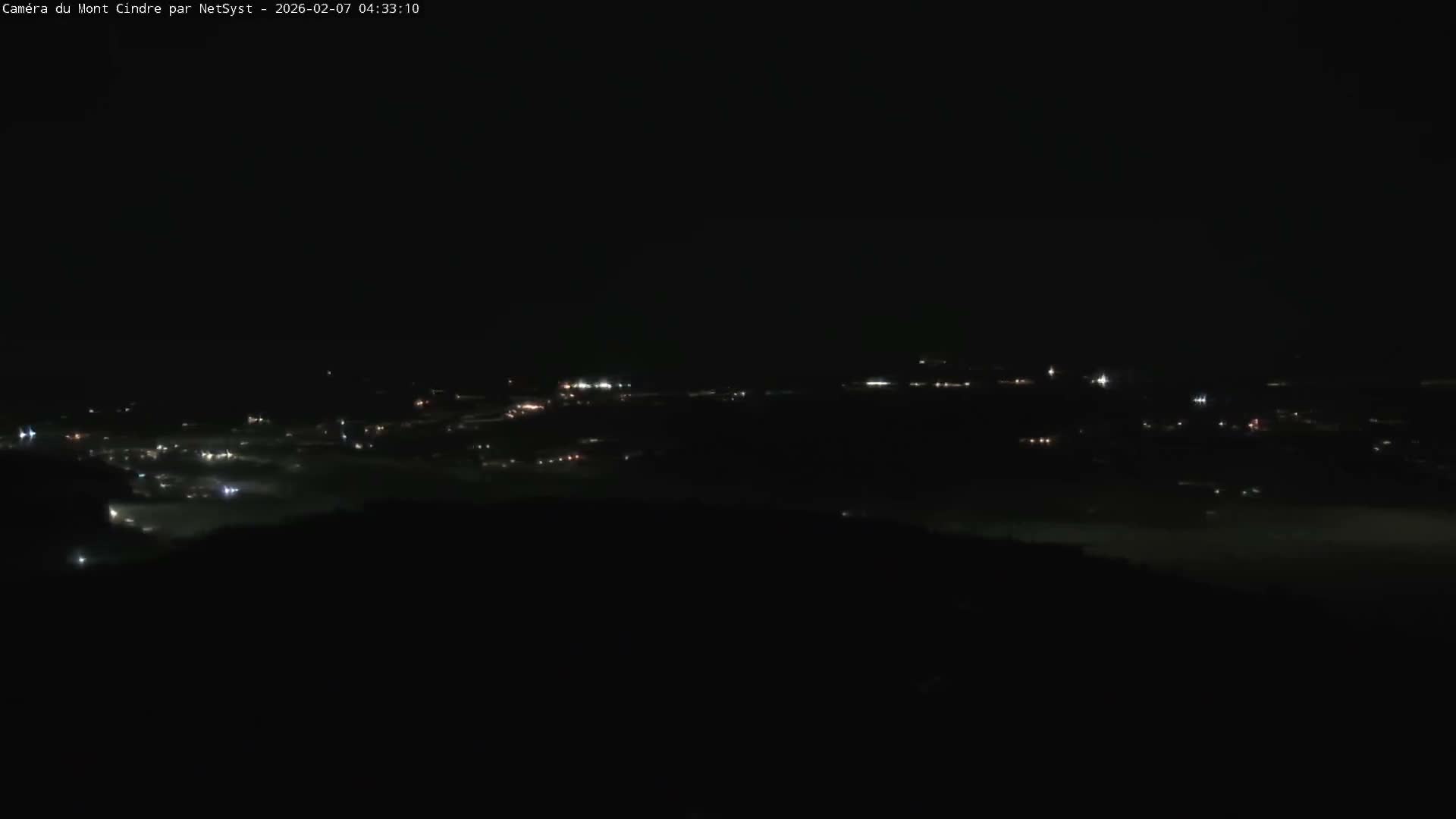 Lyon Skyline from Saint-Cyr-au-Mont-d'Or Mont Cindre Live Cam - Lyon, Métropole de Lyon, Auvergne-Rhône-Alpes, France