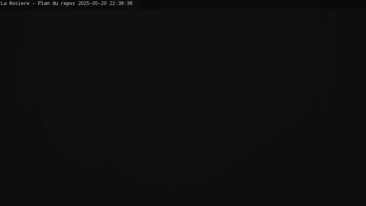 Montvalezan,  La Rosière Ski Area Charmlifts & Plan du Repos (Rest Plan) Live Cam - Albertville, Savoie, Auvergne-Rhône-Alpes, France