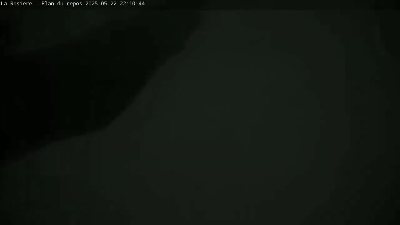Montvalezan,  La Rosière Ski Area Charmlifts & Plan du Repos (Rest Plan) Live Cam - Albertville, Savoie, Auvergne-Rhône-Alpes, France