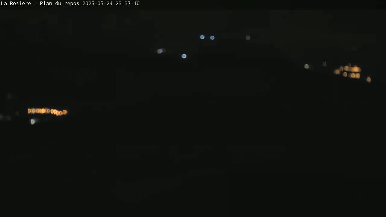 Montvalezan,  La Rosière Ski Area Charmlifts & Plan du Repos (Rest Plan) Live Cam - Albertville, Savoie, Auvergne-Rhône-Alpes, France