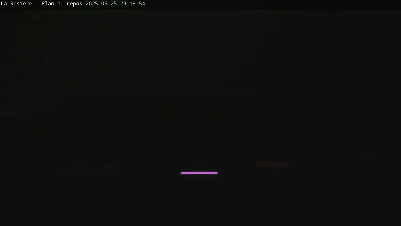 Montvalezan,  La Rosière Ski Area Charmlifts & Plan du Repos (Rest Plan) Live Cam - Albertville, Savoie, Auvergne-Rhône-Alpes, France