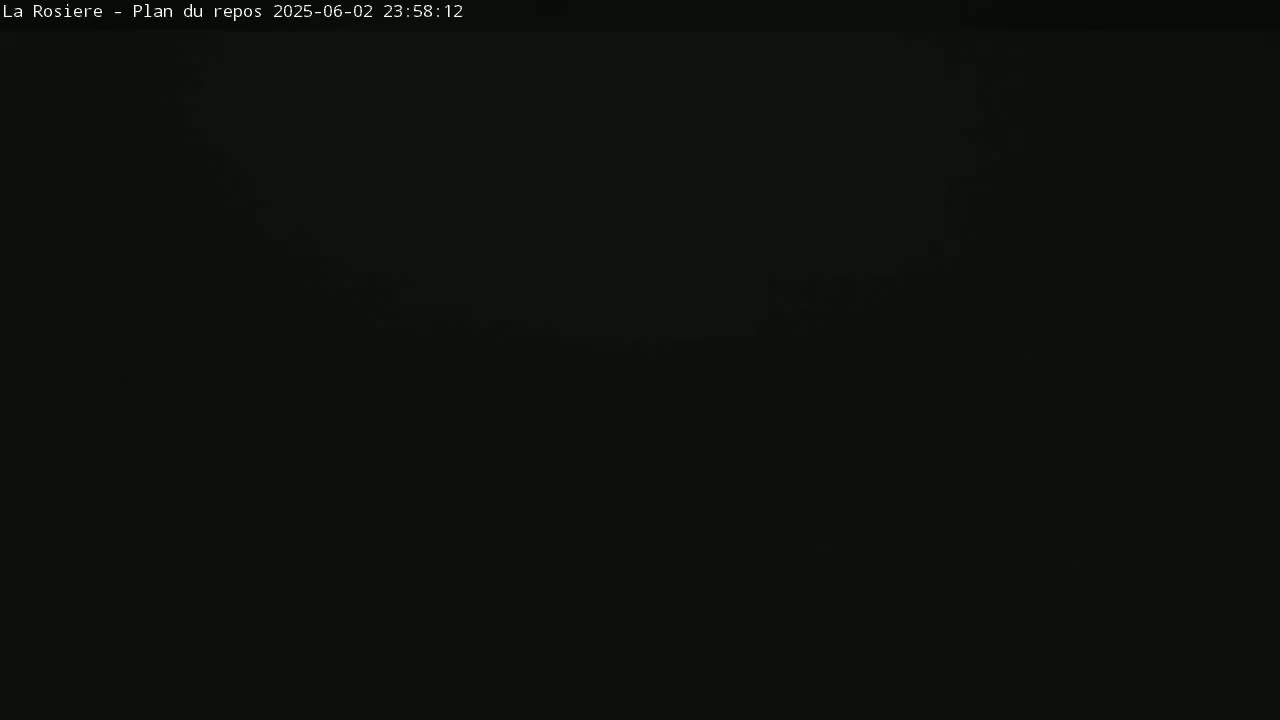 Montvalezan,  La Rosière Ski Area Charmlifts & Plan du Repos (Rest Plan) Live Cam - Albertville, Savoie, Auvergne-Rhône-Alpes, France