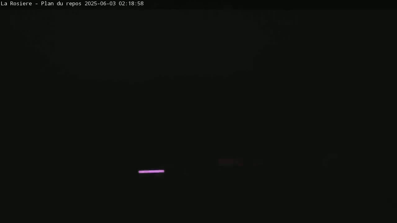 Montvalezan,  La Rosière Ski Area Charmlifts & Plan du Repos (Rest Plan) Live Cam - Albertville, Savoie, Auvergne-Rhône-Alpes, France