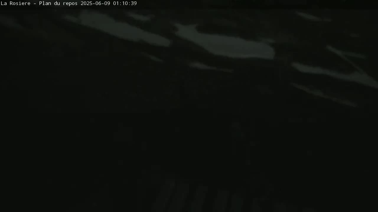 Montvalezan,  La Rosière Ski Area Charmlifts & Plan du Repos (Rest Plan) Live Cam - Albertville, Savoie, Auvergne-Rhône-Alpes, France