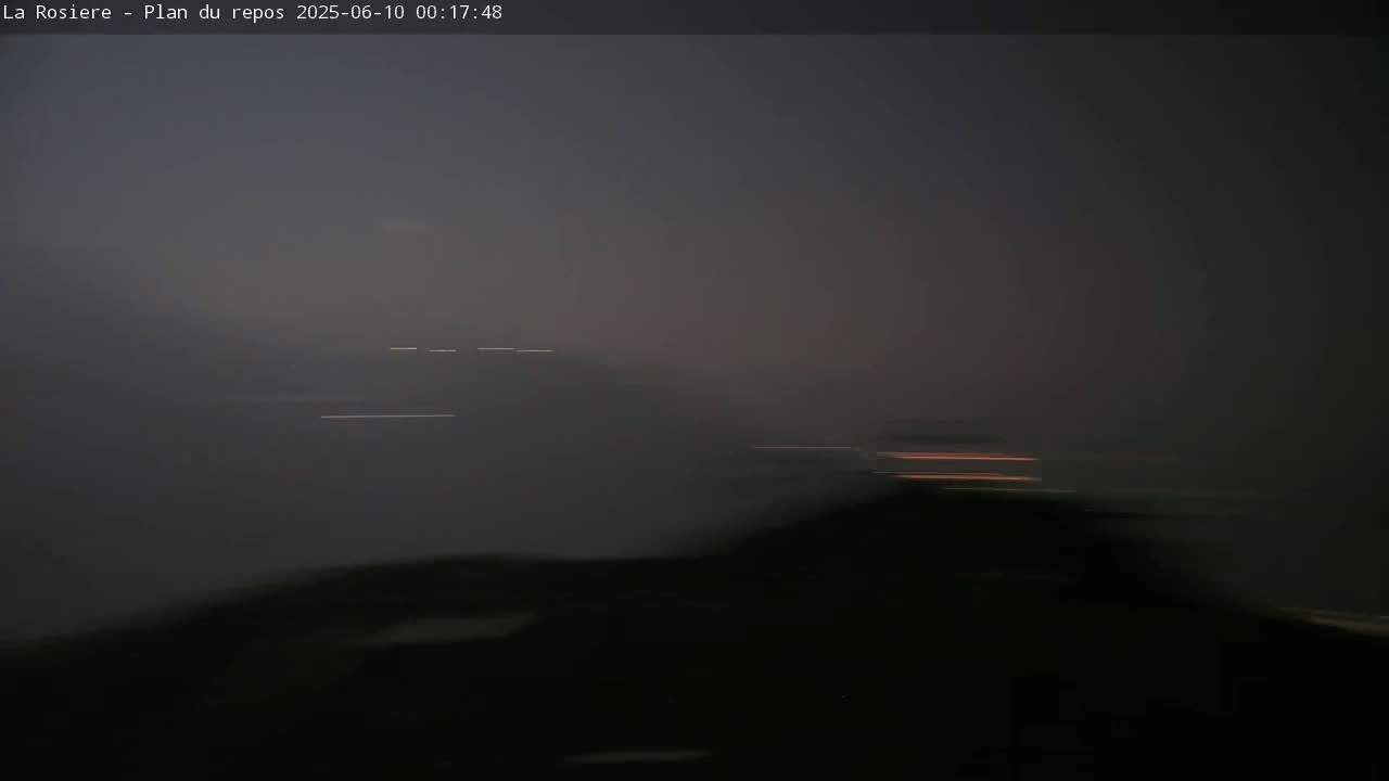 Montvalezan,  La Rosière Ski Area Charmlifts & Plan du Repos (Rest Plan) Live Cam - Albertville, Savoie, Auvergne-Rhône-Alpes, France