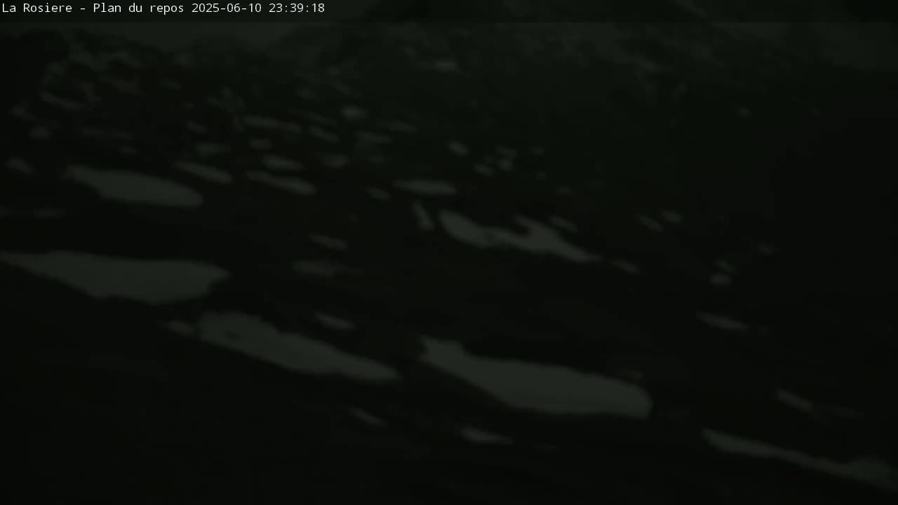 Montvalezan,  La Rosière Ski Area Charmlifts & Plan du Repos (Rest Plan) Live Cam - Albertville, Savoie, Auvergne-Rhône-Alpes, France