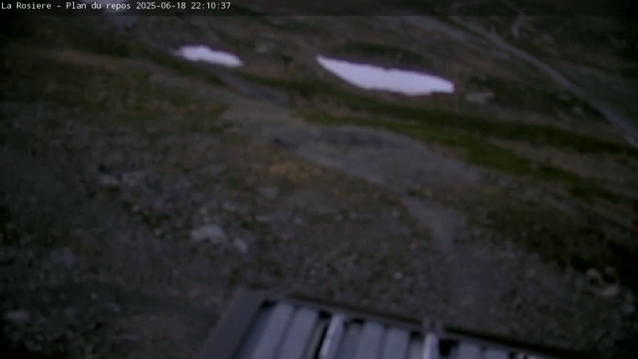 Montvalezan,  La Rosière Ski Area Charmlifts & Plan du Repos (Rest Plan) Live Cam - Albertville, Savoie, Auvergne-Rhône-Alpes, France