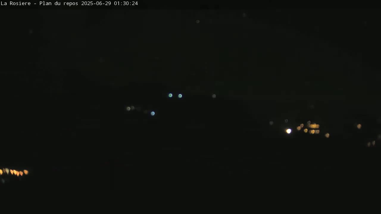 Montvalezan,  La Rosière Ski Area Charmlifts & Plan du Repos (Rest Plan) Live Cam - Albertville, Savoie, Auvergne-Rhône-Alpes, France