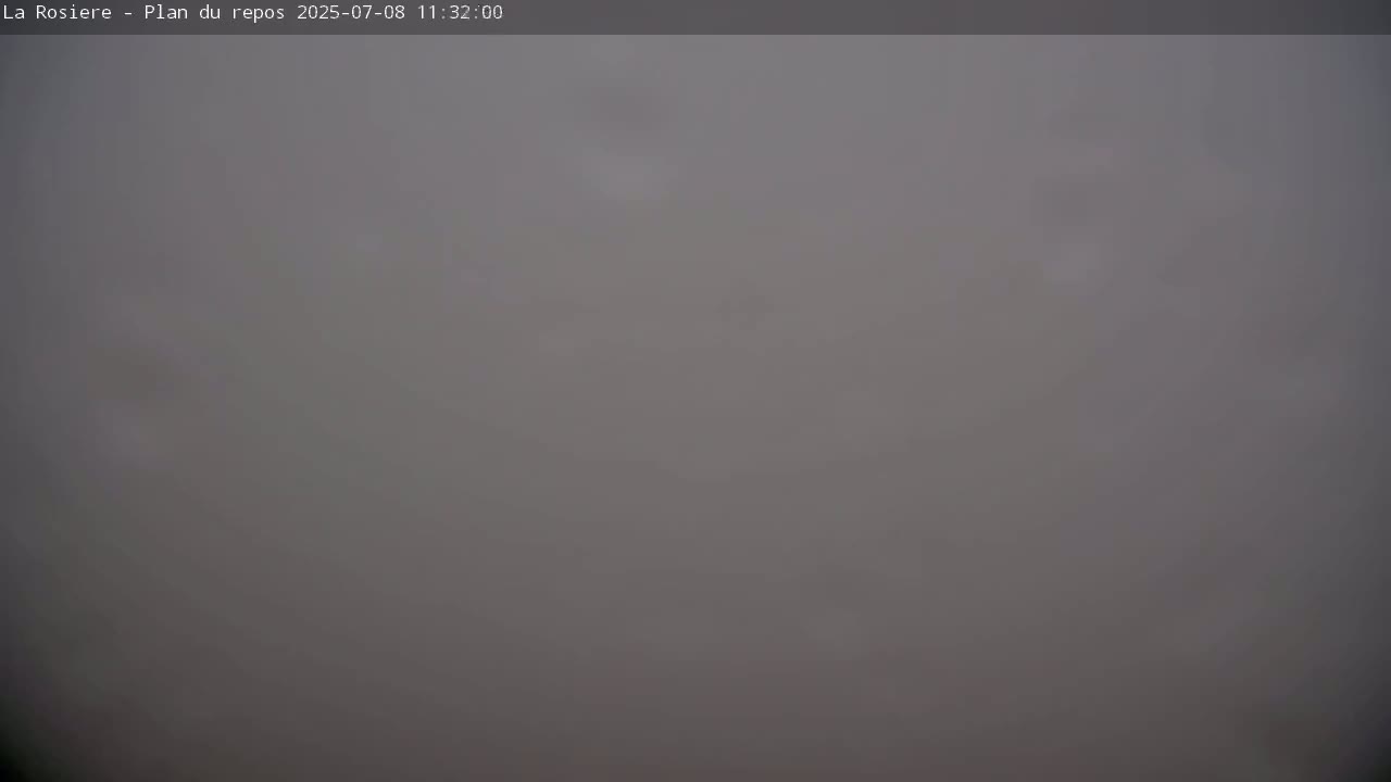 Montvalezan,  La Rosière Ski Area Charmlifts & Plan du Repos (Rest Plan) Live Cam - Albertville, Savoie, Auvergne-Rhône-Alpes, France