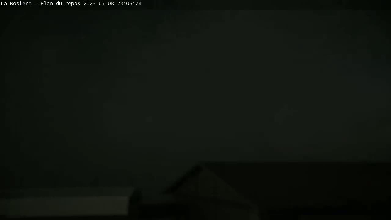 Montvalezan,  La Rosière Ski Area Charmlifts & Plan du Repos (Rest Plan) Live Cam - Albertville, Savoie, Auvergne-Rhône-Alpes, France