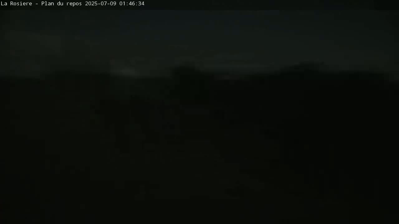 Montvalezan,  La Rosière Ski Area Charmlifts & Plan du Repos (Rest Plan) Live Cam - Albertville, Savoie, Auvergne-Rhône-Alpes, France