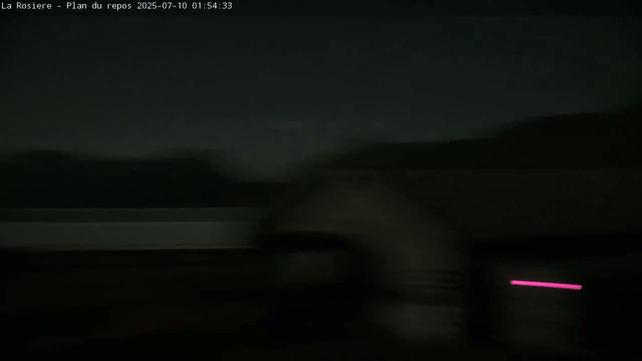Montvalezan,  La Rosière Ski Area Charmlifts & Plan du Repos (Rest Plan) Live Cam - Albertville, Savoie, Auvergne-Rhône-Alpes, France