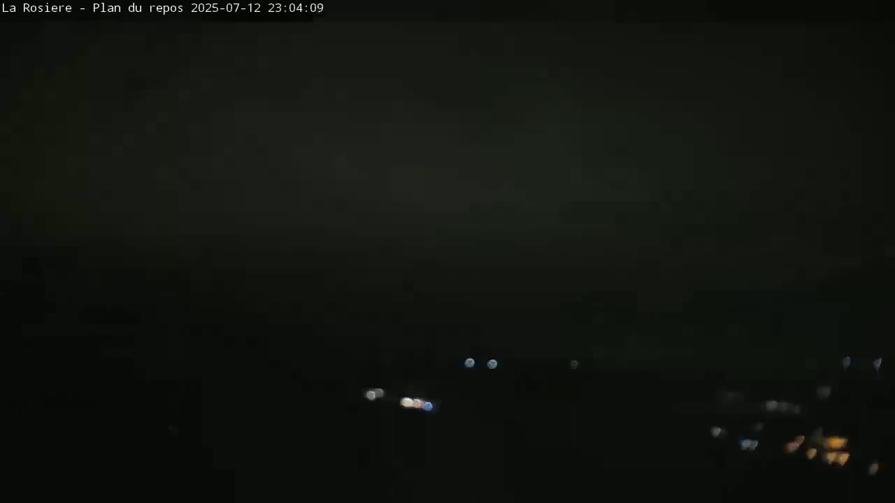 Montvalezan,  La Rosière Ski Area Charmlifts & Plan du Repos (Rest Plan) Live Cam - Albertville, Savoie, Auvergne-Rhône-Alpes, France
