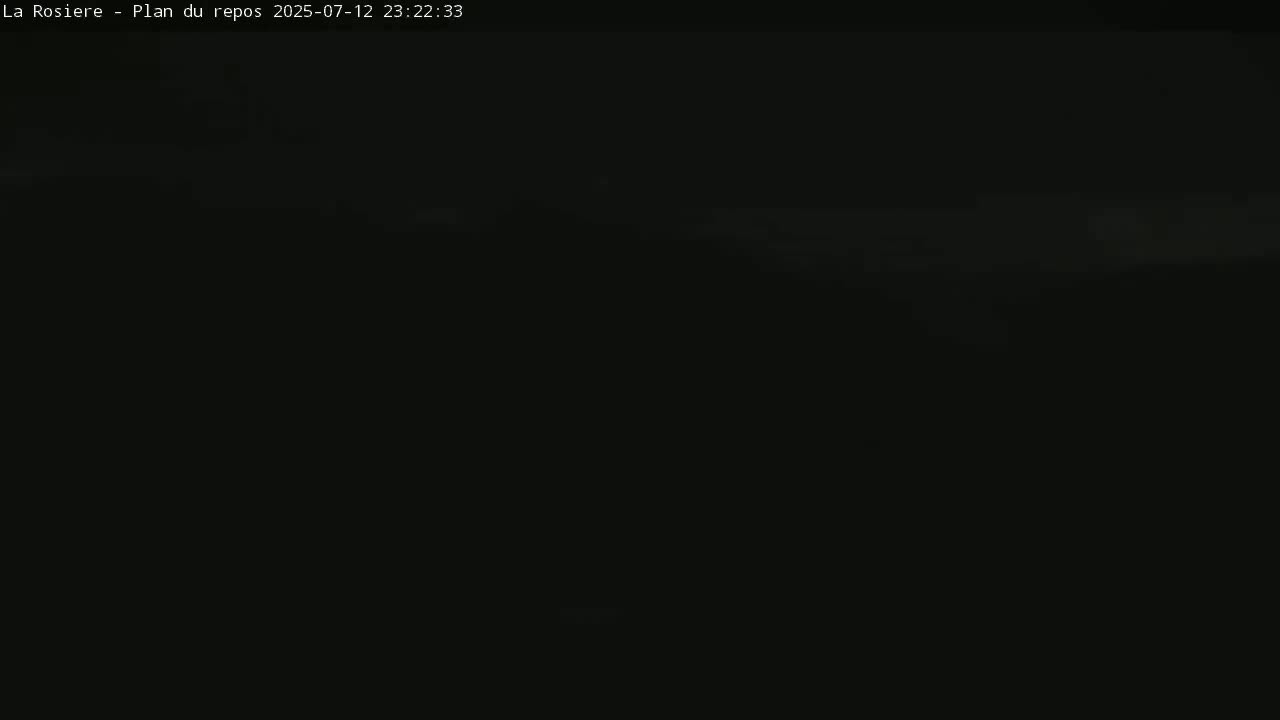 Montvalezan,  La Rosière Ski Area Charmlifts & Plan du Repos (Rest Plan) Live Cam - Albertville, Savoie, Auvergne-Rhône-Alpes, France