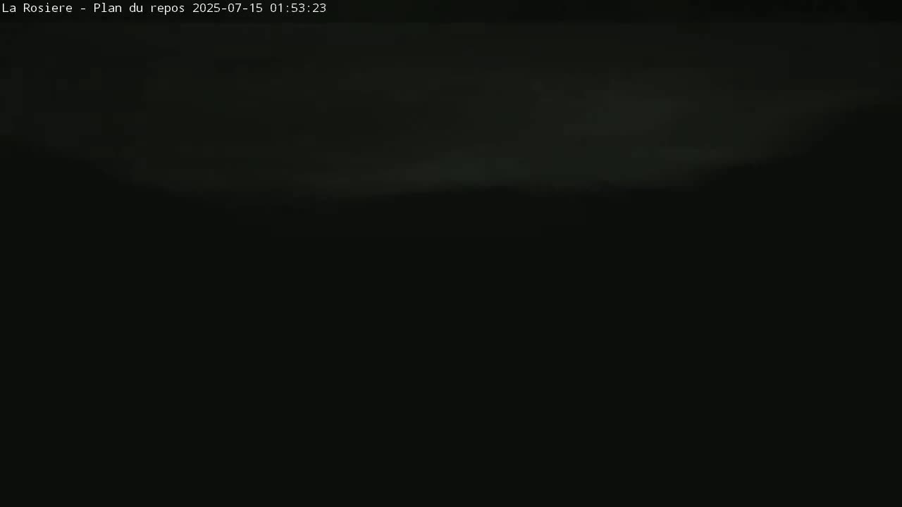 Montvalezan,  La Rosière Ski Area Charmlifts & Plan du Repos (Rest Plan) Live Cam - Albertville, Savoie, Auvergne-Rhône-Alpes, France