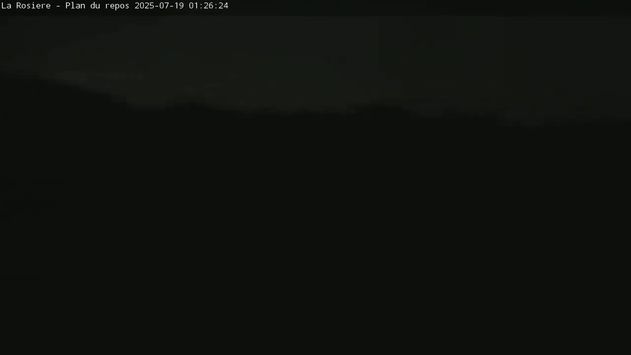 Montvalezan,  La Rosière Ski Area Charmlifts & Plan du Repos (Rest Plan) Live Cam - Albertville, Savoie, Auvergne-Rhône-Alpes, France