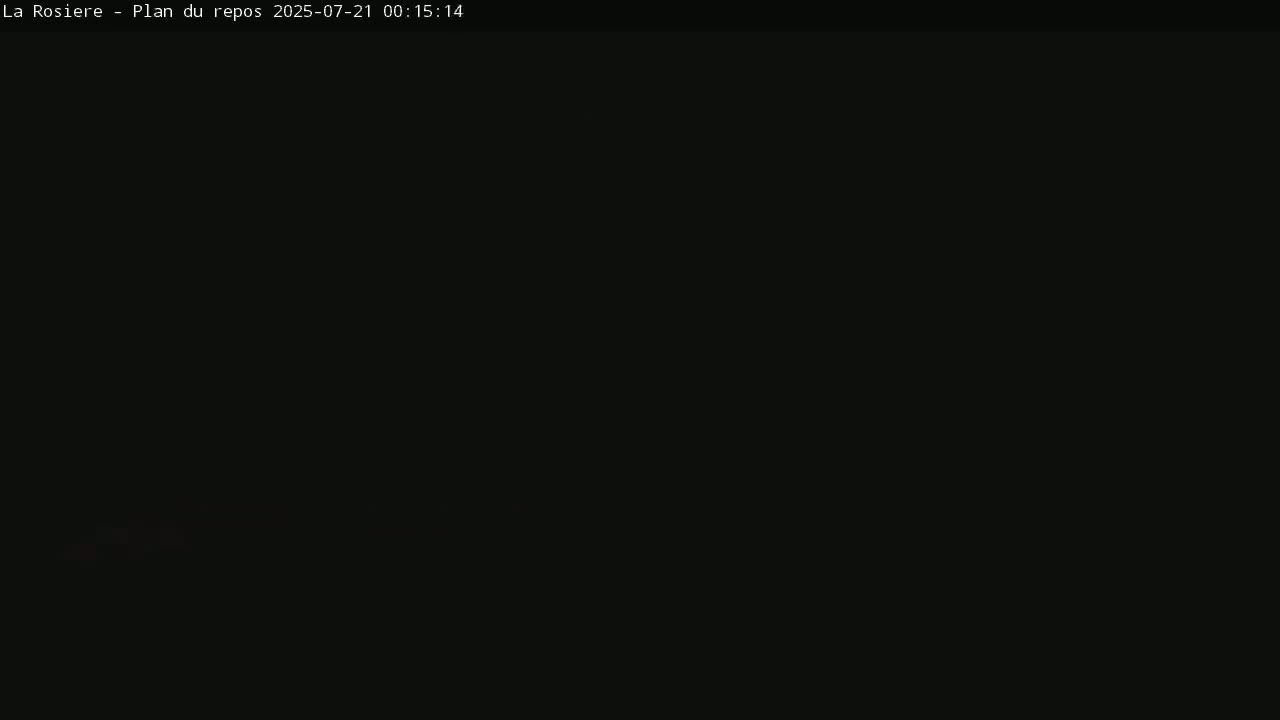 Montvalezan,  La Rosière Ski Area Charmlifts & Plan du Repos (Rest Plan) Live Cam - Albertville, Savoie, Auvergne-Rhône-Alpes, France