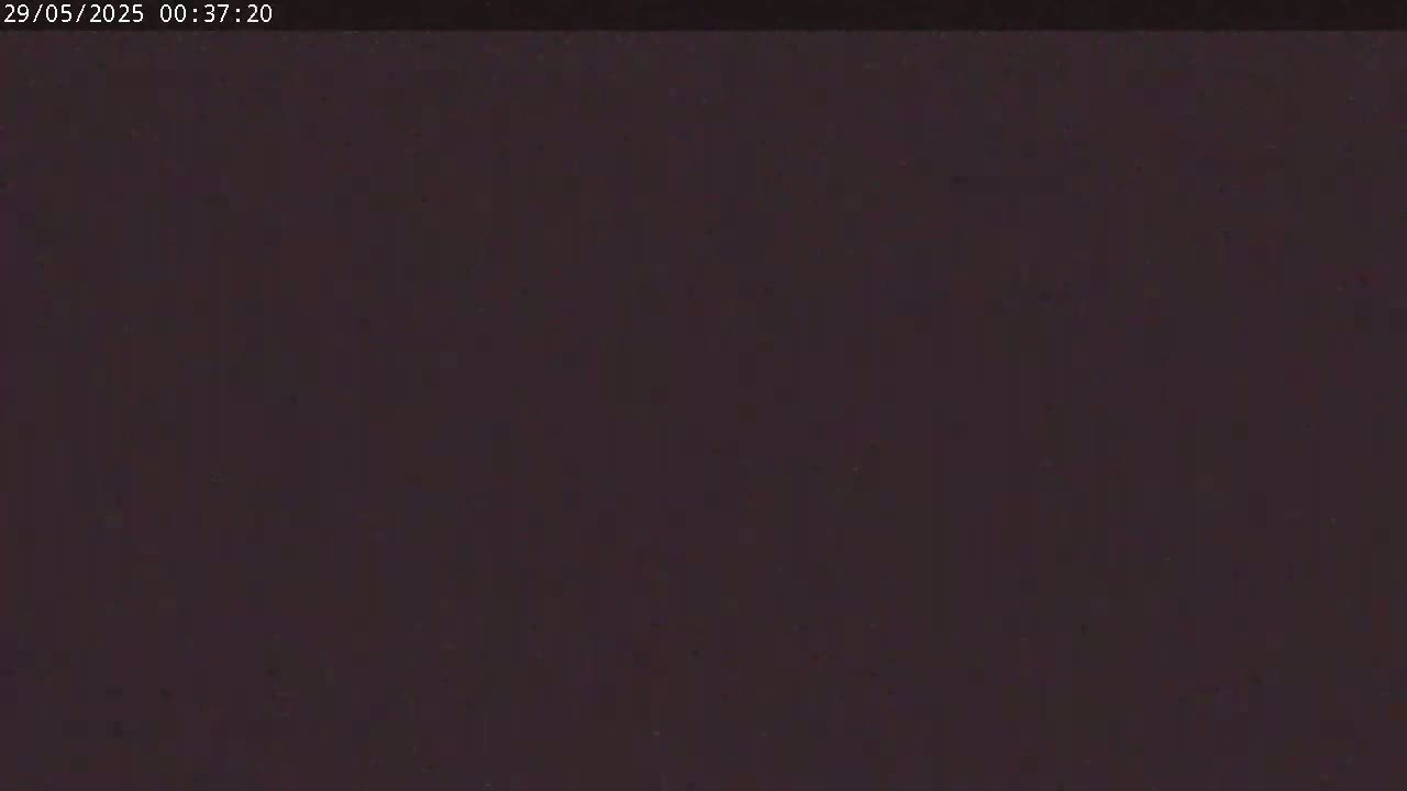 The image shows a uniformly dark brown or black screen.