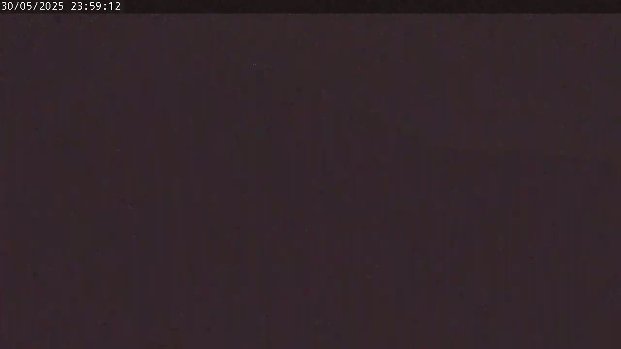 The image shows a uniformly dark brown or black screen.