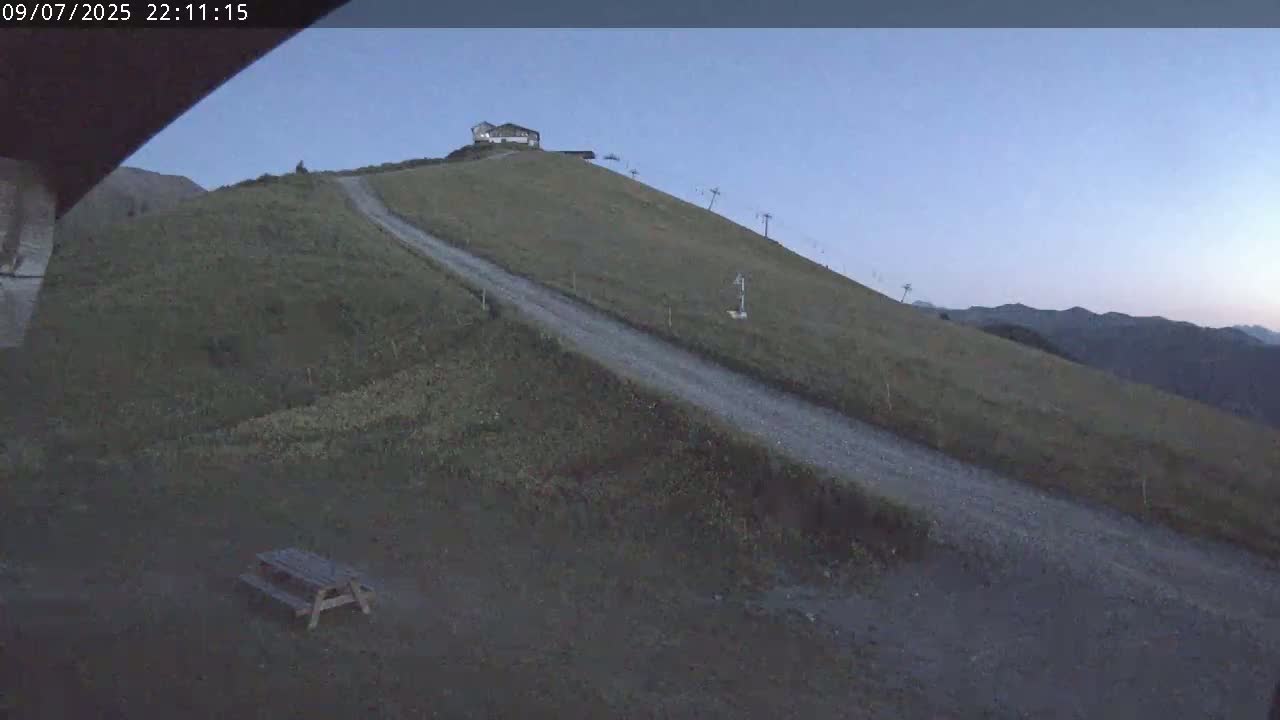 Saint-Gervais-les-Bains,  Telesiege de la Croix Live Cam - Bonneville, Haute-Savoie, Auvergne-Rhône-Alpes, France