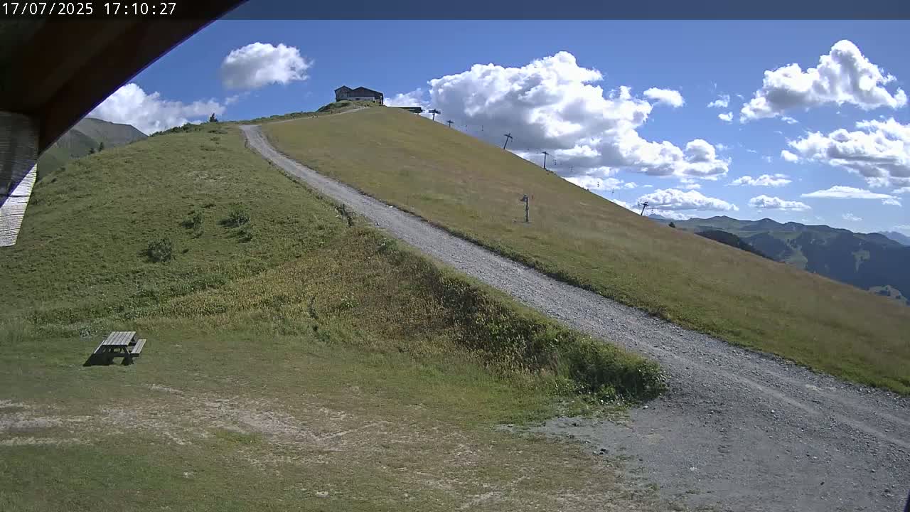 Saint-Gervais-les-Bains,  Telesiege de la Croix Live Cam - Bonneville, Haute-Savoie, Auvergne-Rhône-Alpes, France