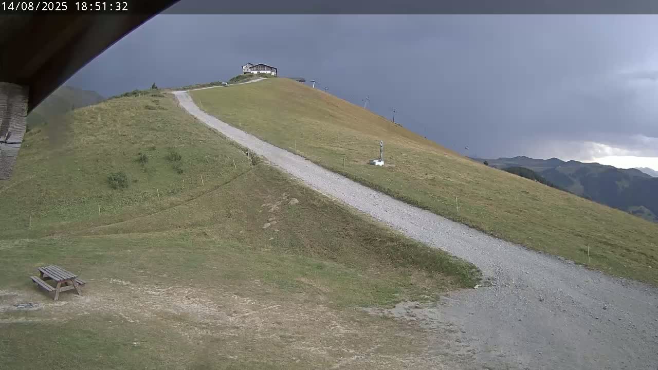 Saint-Gervais-les-Bains,  Telesiege de la Croix Live Cam - Bonneville, Haute-Savoie, Auvergne-Rhône-Alpes, France