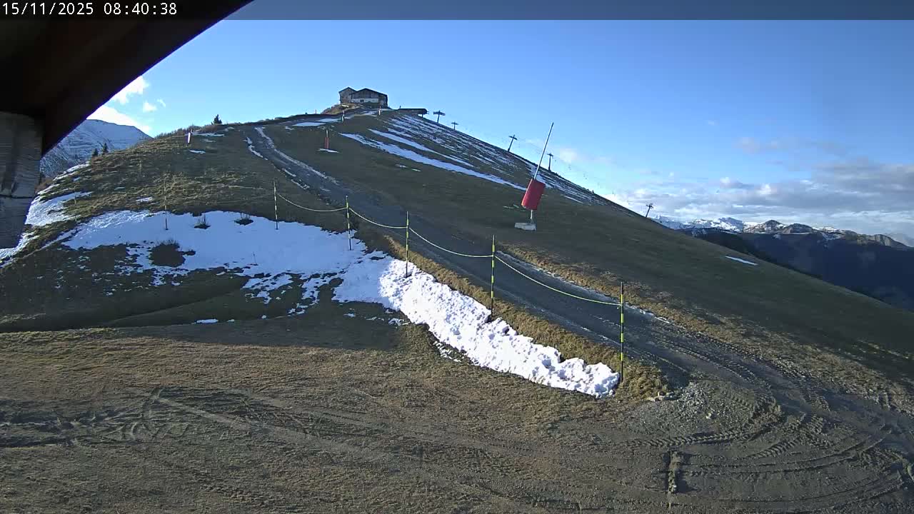 Saint-Gervais-les-Bains,  Telesiege de la Croix Live Cam - Bonneville, Haute-Savoie, Auvergne-Rhône-Alpes, France