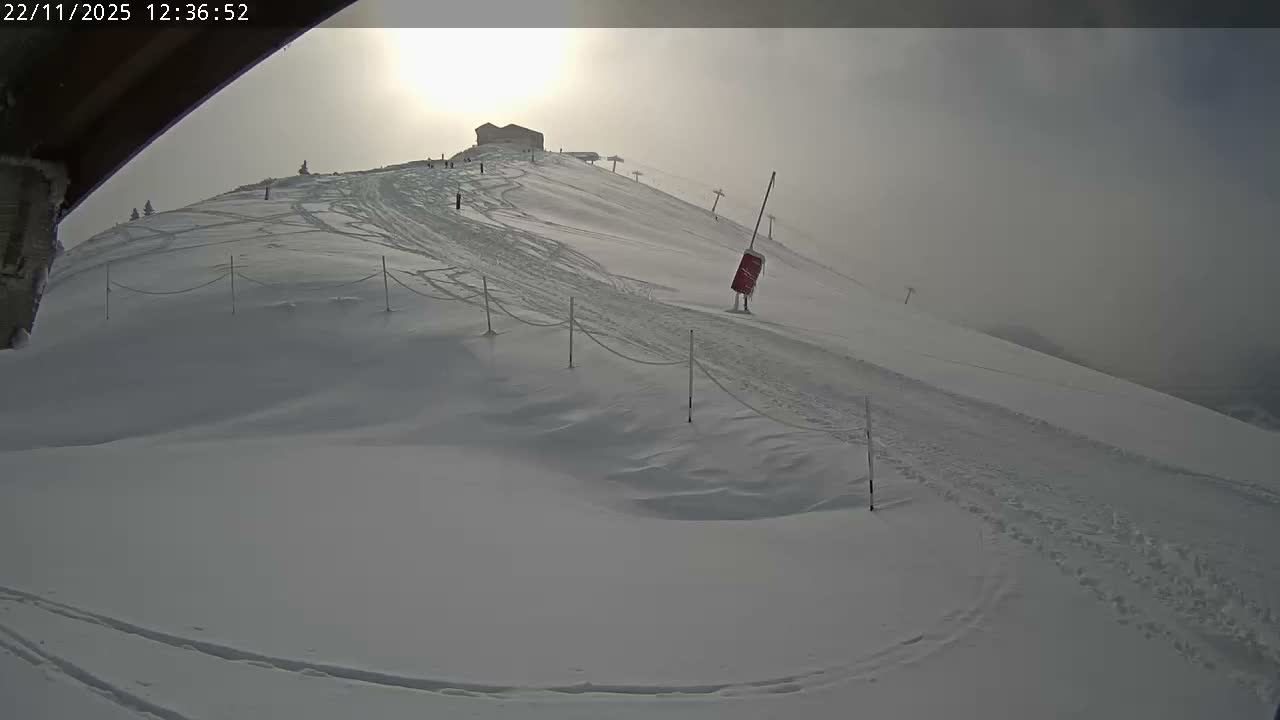 Saint-Gervais-les-Bains,  Telesiege de la Croix Live Cam - Bonneville, Haute-Savoie, Auvergne-Rhône-Alpes, France