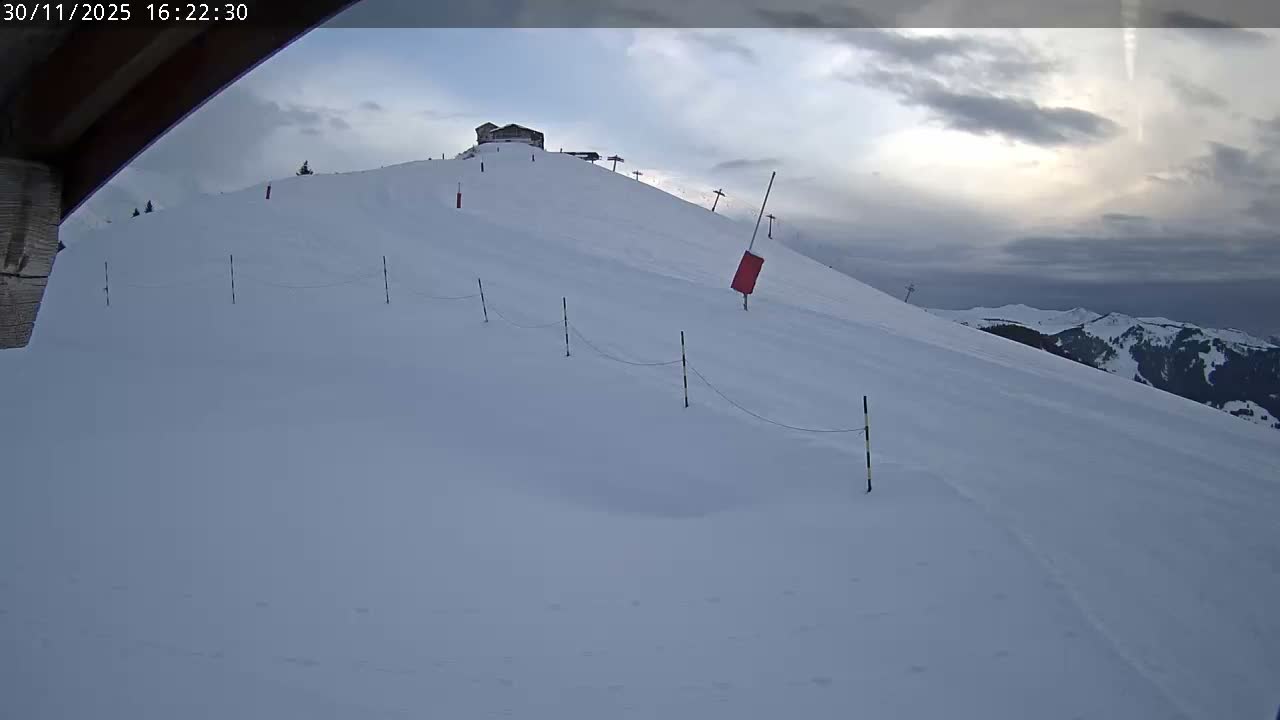 Saint-Gervais-les-Bains,  Telesiege de la Croix Live Cam - Bonneville, Haute-Savoie, Auvergne-Rhône-Alpes, France
