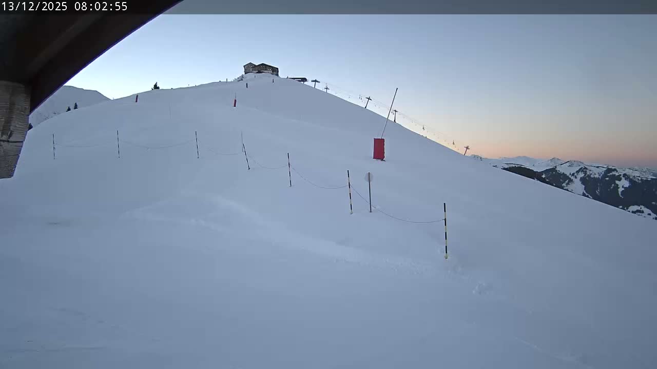 Saint-Gervais-les-Bains,  Telesiege de la Croix Live Cam - Bonneville, Haute-Savoie, Auvergne-Rhône-Alpes, France