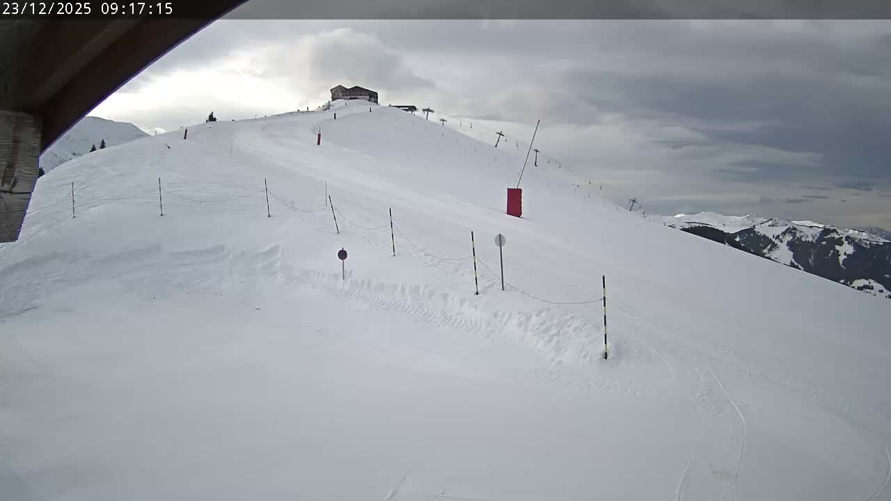 Saint-Gervais-les-Bains,  Telesiege de la Croix Live Cam - Bonneville, Haute-Savoie, Auvergne-Rhône-Alpes, France
