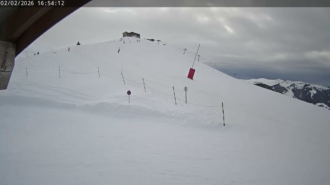 Saint-Gervais-les-Bains,  Telesiege de la Croix Live Cam - Bonneville, Haute-Savoie, Auvergne-Rhône-Alpes, France