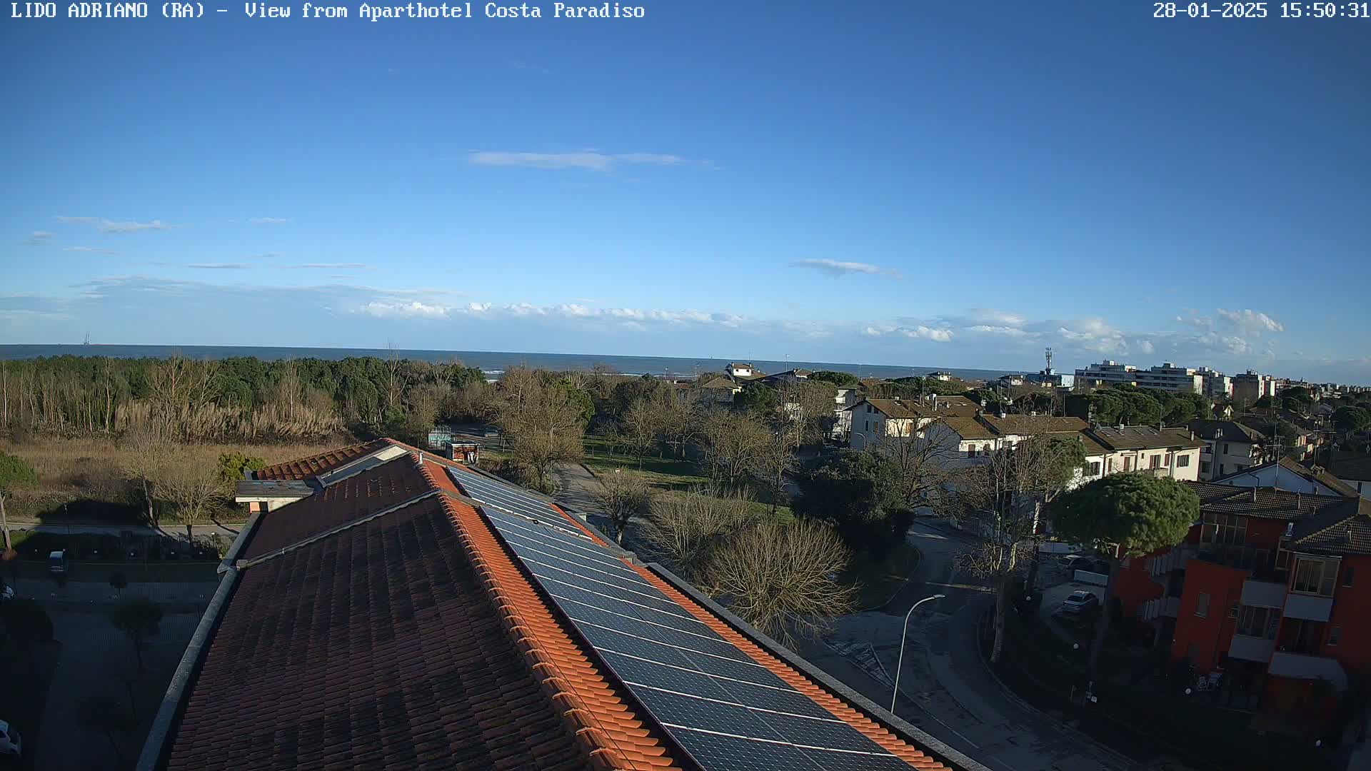 Lido Adriano Live Cam - Ravenna, Emilia-Romagna, Italy