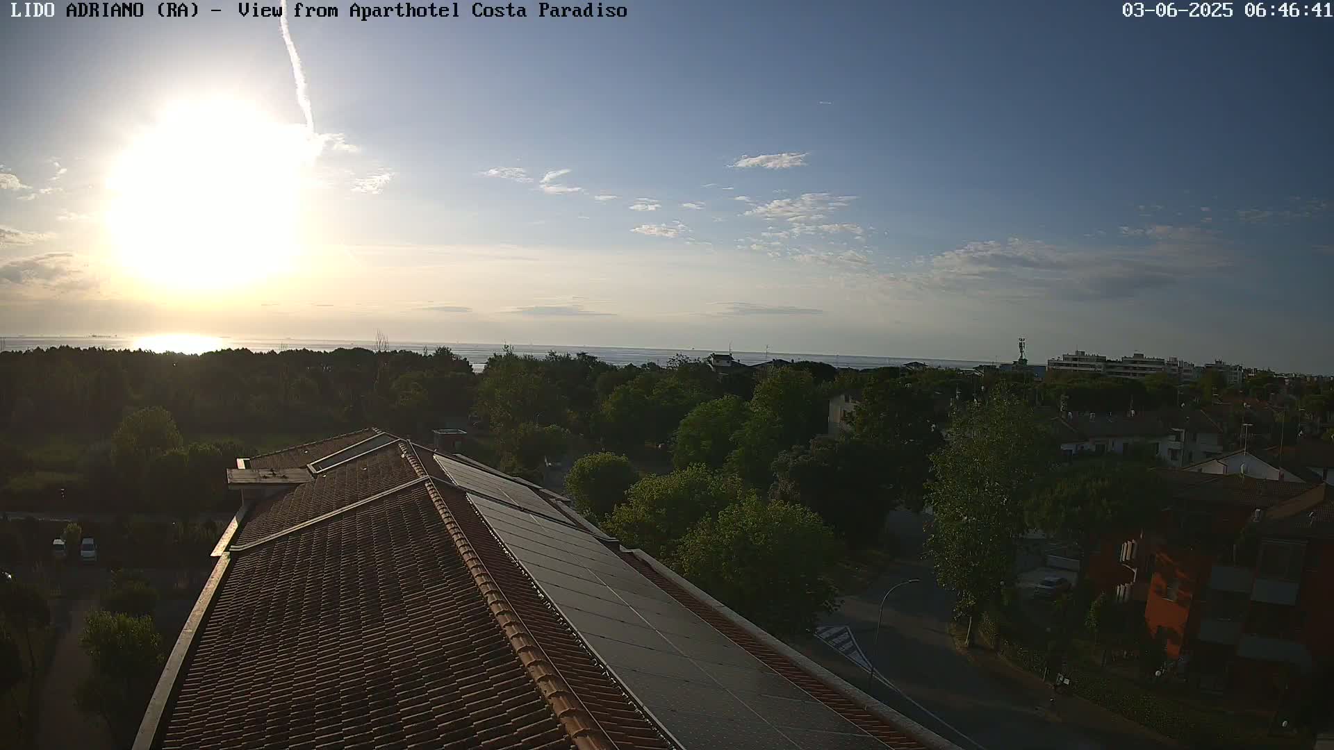 Lido Adriano Live Cam - Ravenna, Emilia-Romagna, Italy