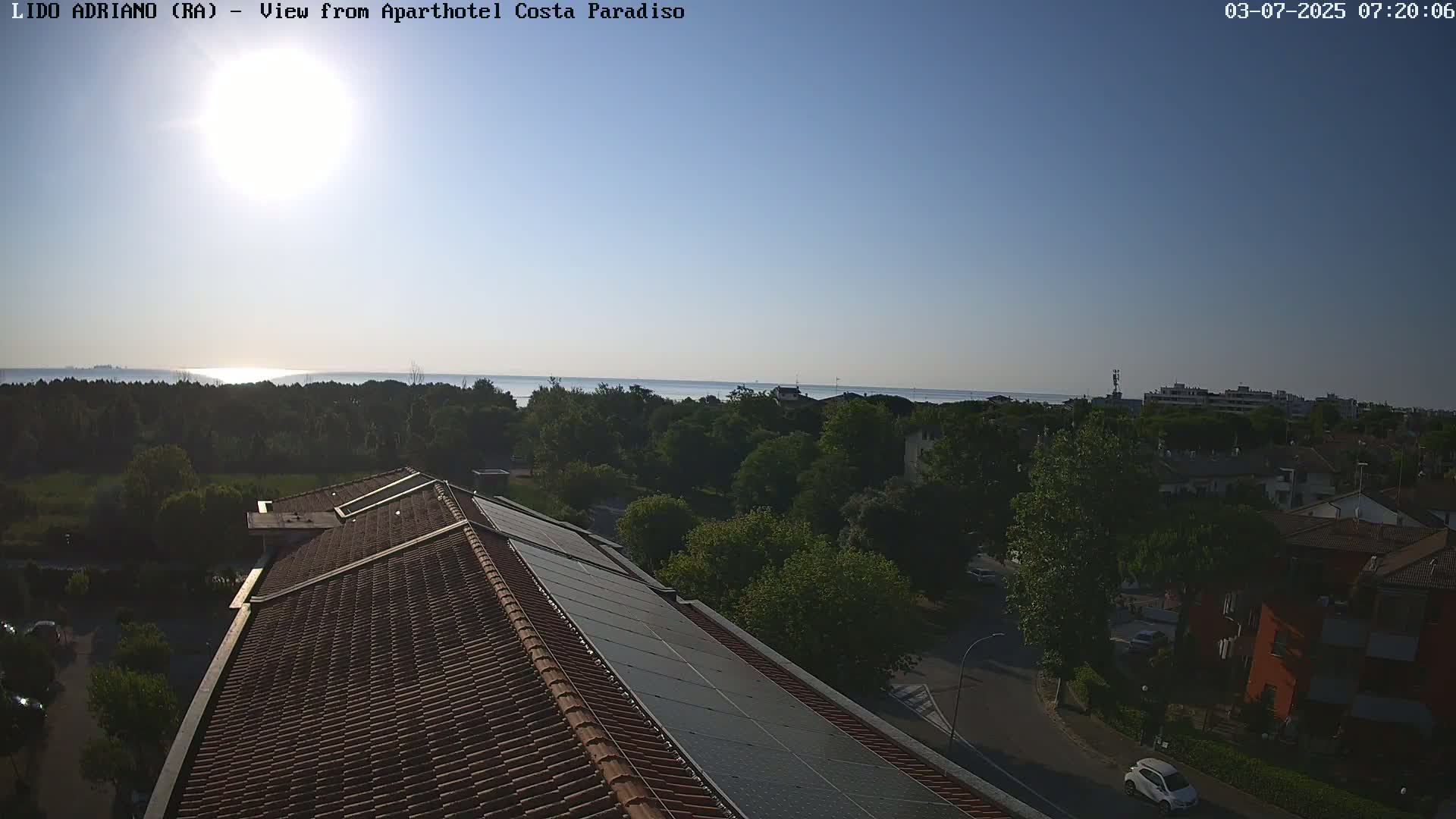 Lido Adriano Live Cam - Ravenna, Emilia-Romagna, Italy
