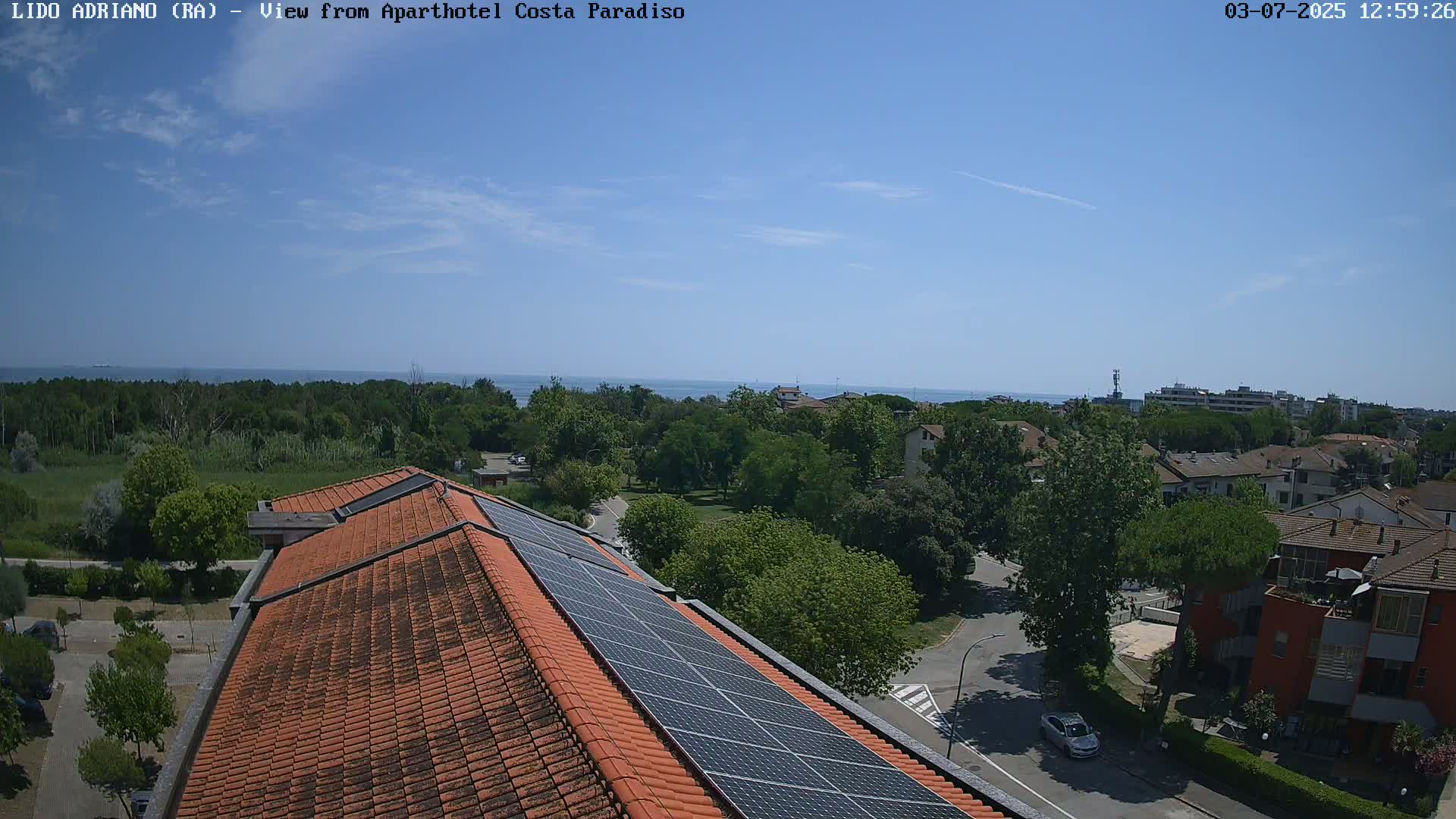 Lido Adriano Live Cam - Ravenna, Emilia-Romagna, Italy