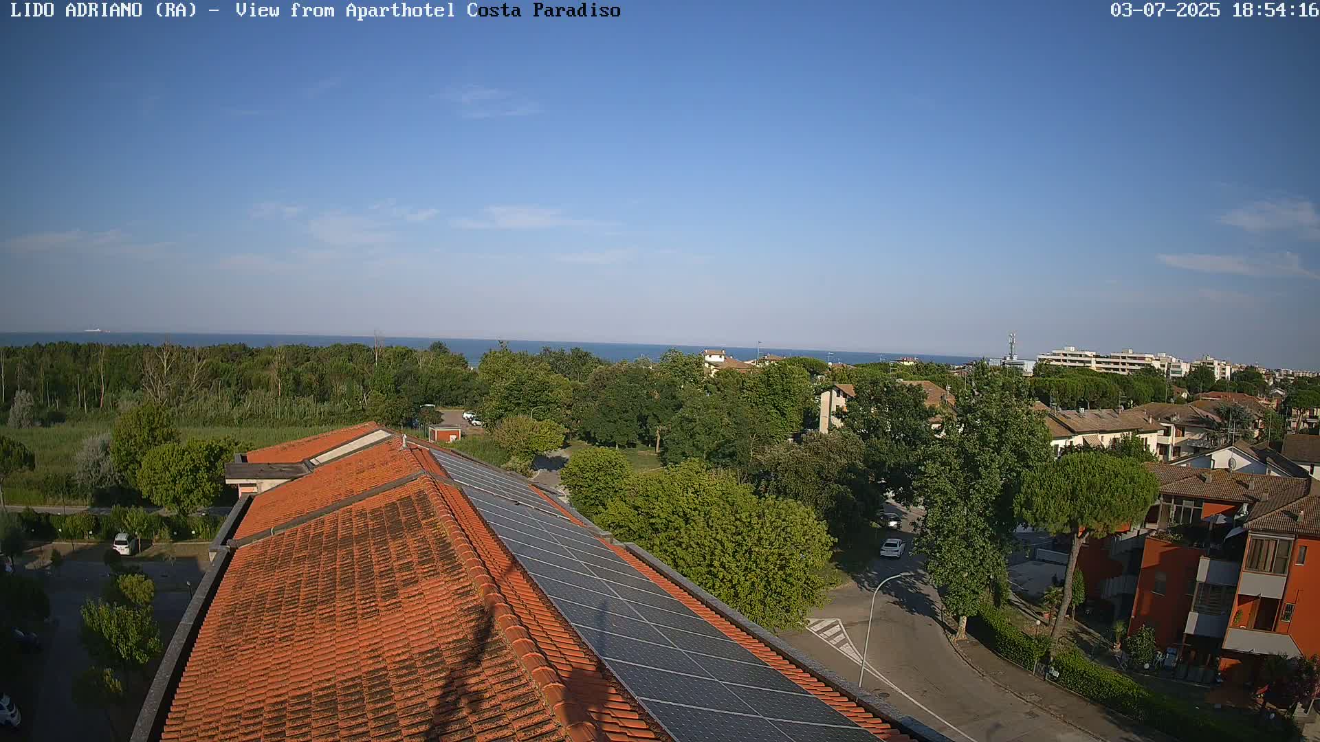Lido Adriano Live Cam - Ravenna, Emilia-Romagna, Italy
