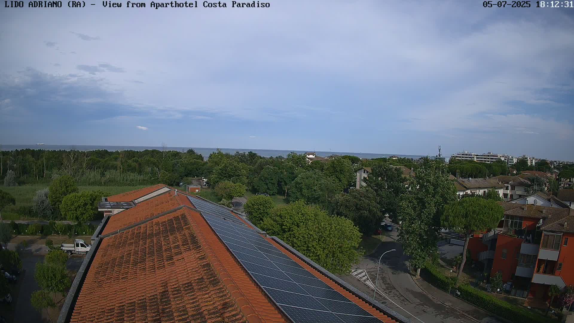 Lido Adriano Live Cam - Ravenna, Emilia-Romagna, Italy