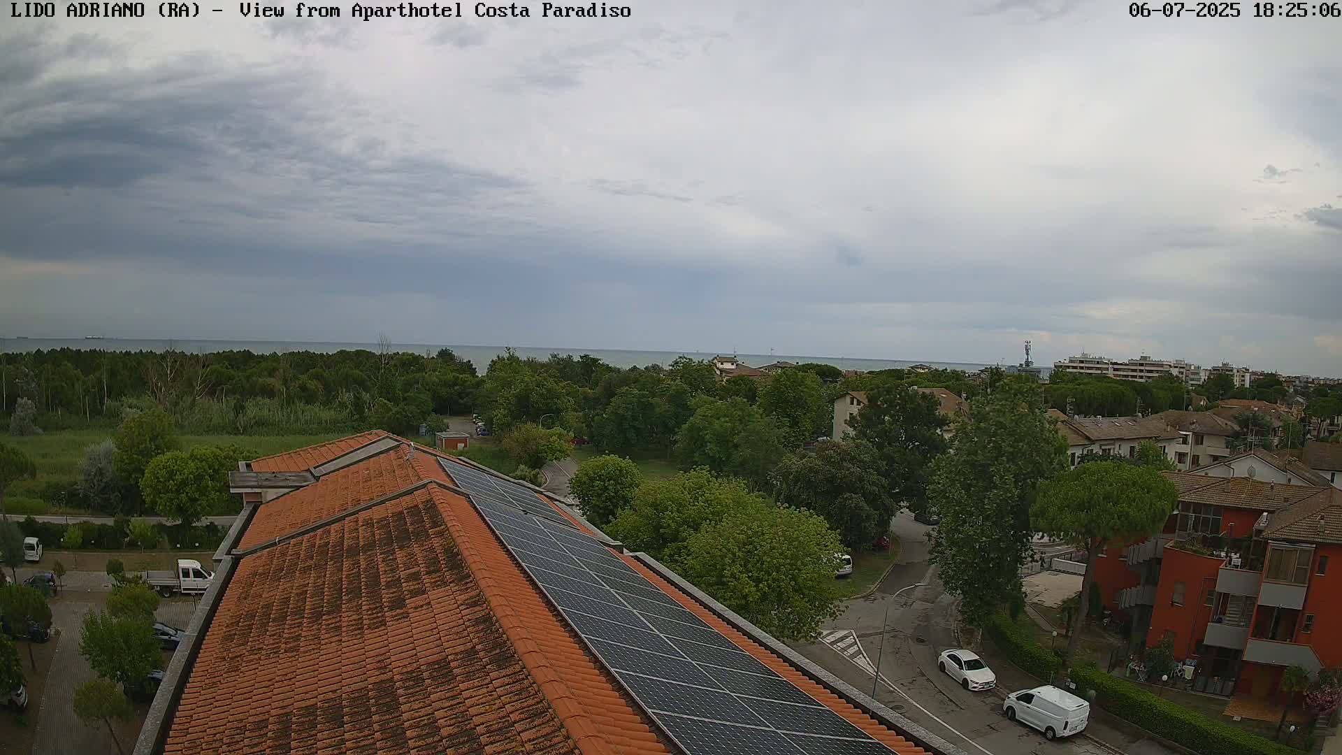 Lido Adriano Live Cam - Ravenna, Emilia-Romagna, Italy